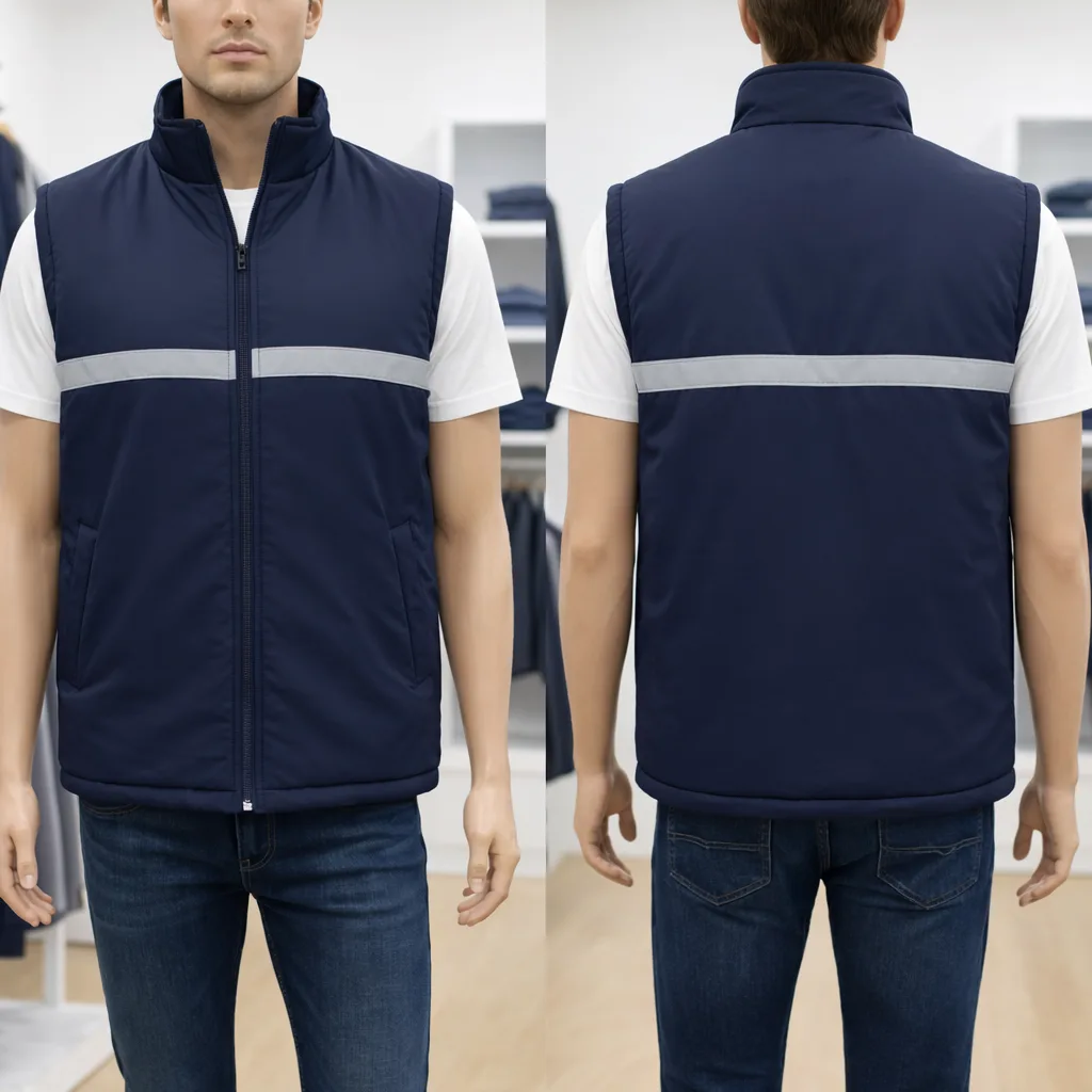 Gabardin Yelekler Model 25 — İlke Tekstil Denizli toptan üretici