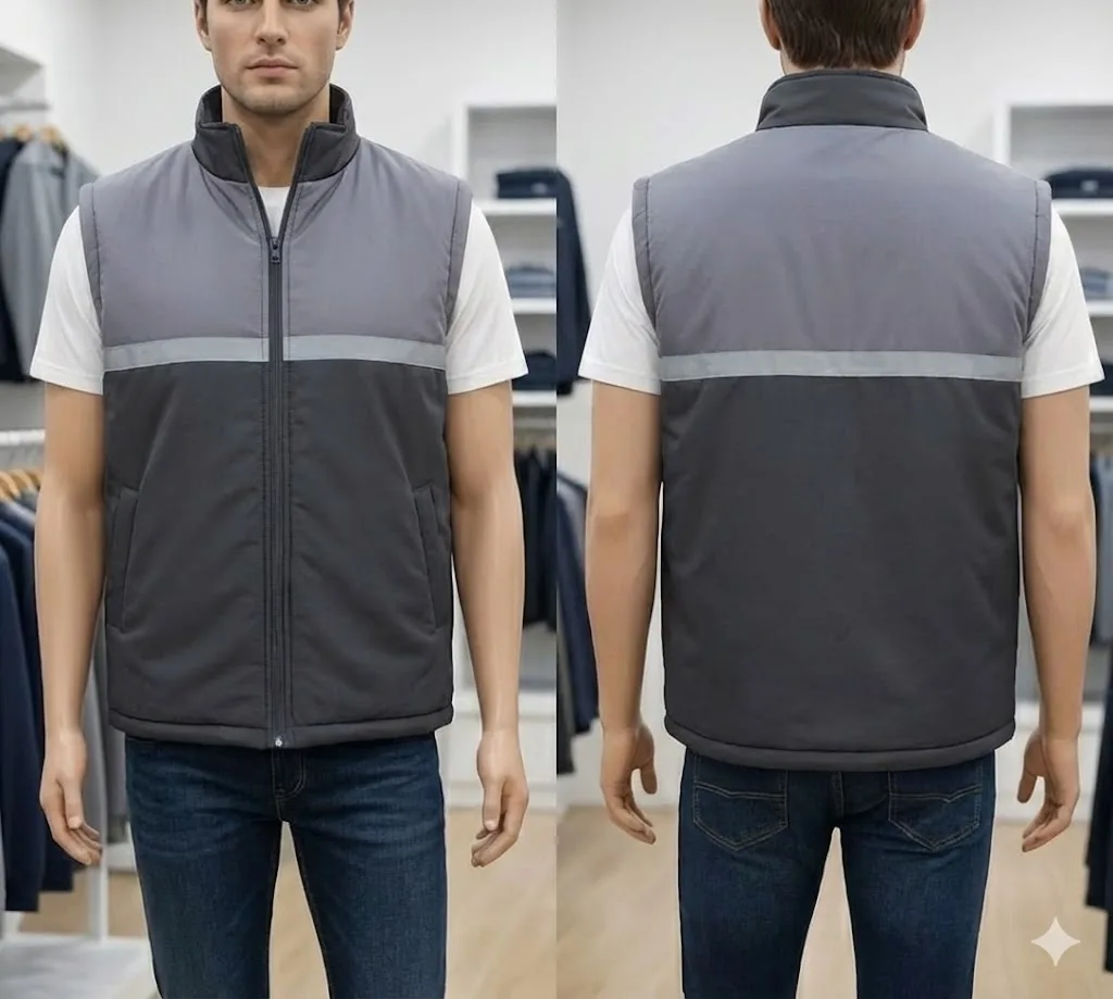 Gabardin Yelekler Model 30 — İlke Tekstil Denizli toptan üretici