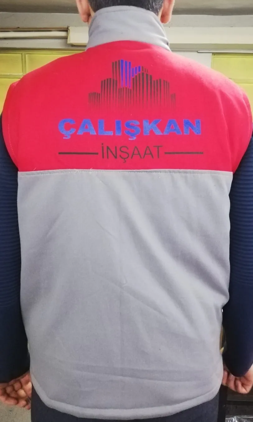 Lacivert Gabardin Dayanıklı İş Yeleği — İlke Tekstil İmalatı üretici firması İlke Tekstil Denizli