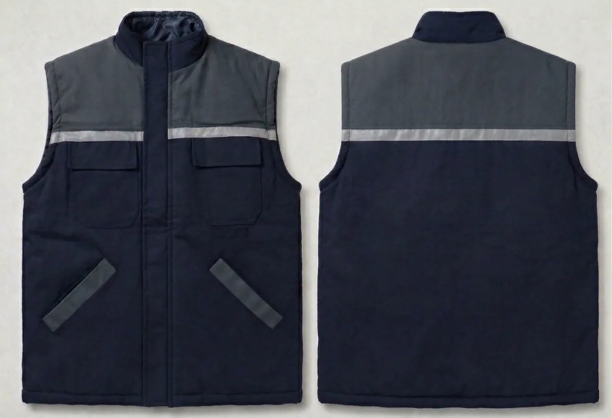 Anorak İnşaat Yeleği — şantiye kışı