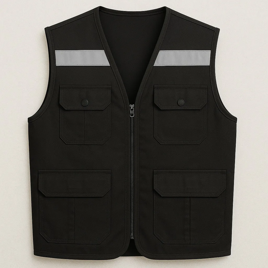 Logolu Anorak İş Yeleği — kurumsal nakış