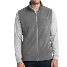 Winter work vest - polar fleece thermal insulated