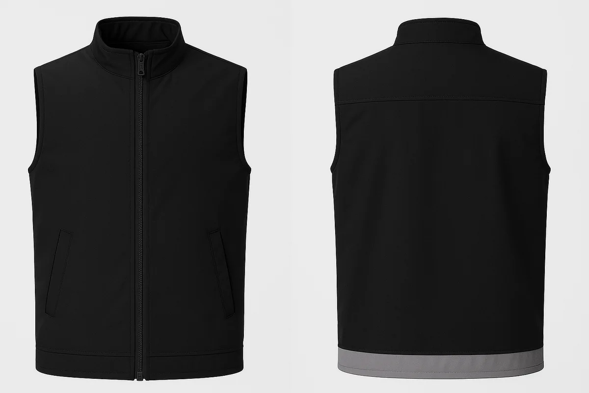 Softshell Yelekler Model 12 — İlke Tekstil Denizli toptan üretici
